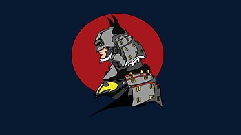 Gotham Protector Batman Minimal , batman, superheroes, minimalism, minimalist, artist, artwork, digital-art, deviantart HD wallpaper