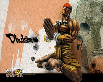 super street fighter IV, Dhalsim, super street fighter iv, ps3, video game, 360 HD wallpaper
