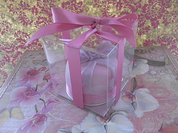 Gift, sweet, pink, pretty, nice HD wallpaper