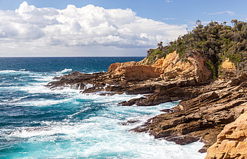 Nature, Waves, Rock, Splash, Stone HD wallpaper