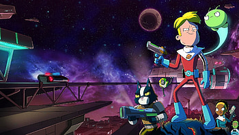 Final Space, KVN, , Background HD wallpaper