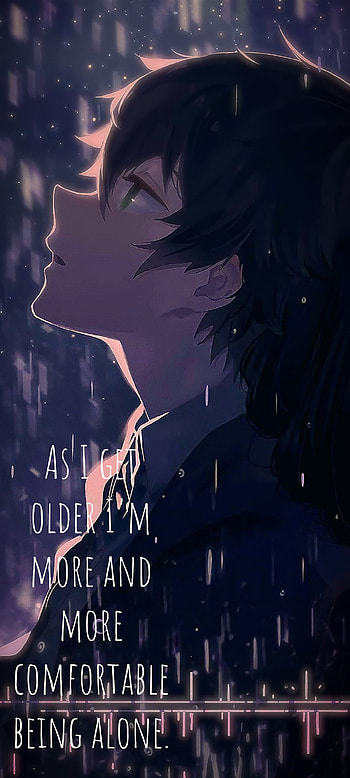 Alone, anime HD phone wallpaper