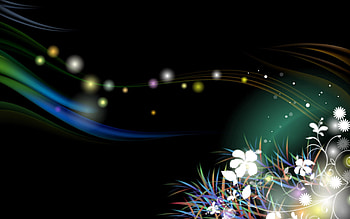 Abstract, Flowers, Patterns, Glare, Multicolored, Motley, Stains, Spots HD wallpaper