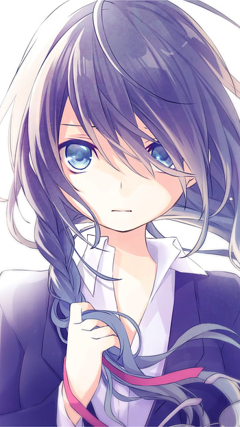 Serene Violet: Anime Girl , Anime, girl, anime girl HD phone wallpaper