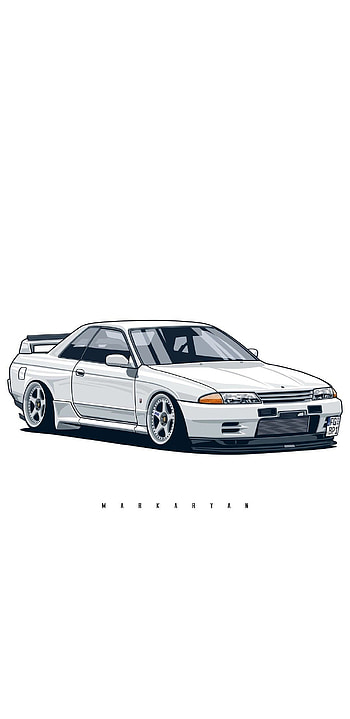 The JDM Elite on JDM . Jdm cars, Nissan gtr skyline, Art cars, Car Paintings HD phone wallpaper