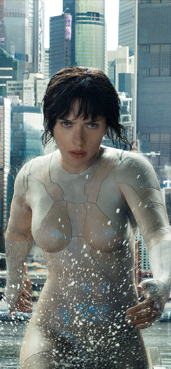 Ghost in the Shell, Scarlett Johansson, XS Max HD phone wallpaper