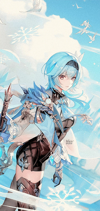 Eula, Genshin Impact HD phone wallpaper