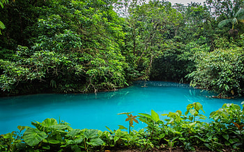 Celeste River, Costa Rica HD wallpaper