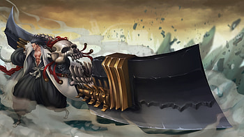 Kenpachi Zaraki Bleach HD wallpaper