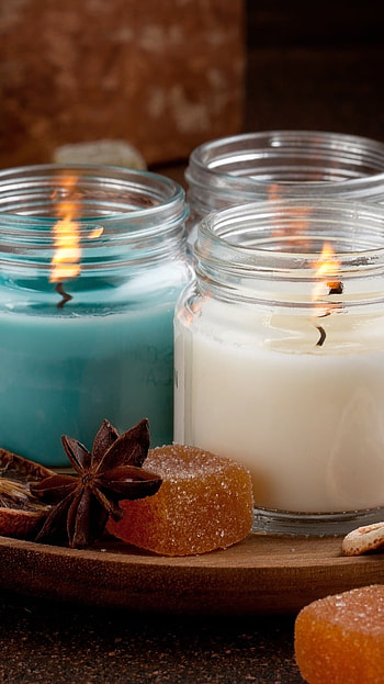 Candle, Scented Candles HD phone wallpaper