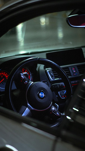 Bmw, Cars, Steering Wheel, Rudder, Salon, Speedometer HD phone wallpaper