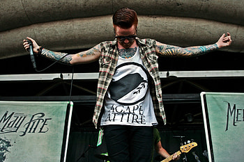 Memphis May Fire (Music), Band frontman, Fan recognition, Memorable performance HD wallpaper
