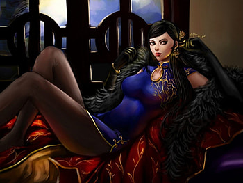 Beautiful anime, sitting, anime, art, girl, woman HD wallpaper