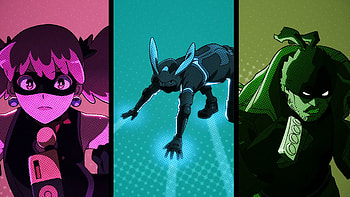 My Hero Academia: Vigilantes — Neon Trio, Anime, My Hero Academia, My Hero Academia: Vigilantes HD wallpaper
