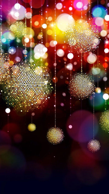 Happy New Year, Sparkles Abstract HD phone wallpaper