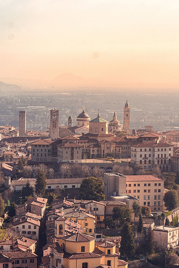 Bergamo travels, Italy weather, Italian charm, Beautiful landscapes HD phone wallpaper