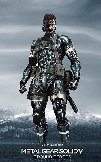 mgsv big boss by georgesears1972 fan art games 2013 2015 . HD phone wallpaper
