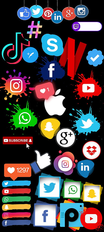 Social mídia, , whatsapp, redesocial, Facebook, YouTube HD phone wallpaper