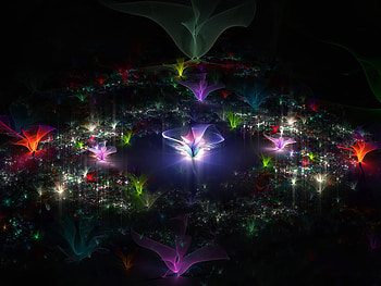 FANTASY FLOWERS, , flowers, design, fantasy HD wallpaper