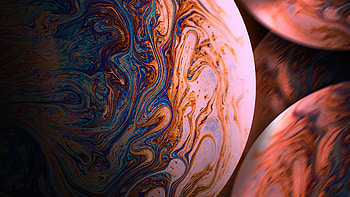 Bubbles Closeup , macro, artist, artwork, digital-art HD wallpaper