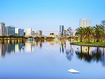 Orlando skyline, Travels, Things to do, 2022 HD wallpaper
