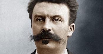 Guy de Maupassant, Literary Genius, Captivating Tales, Insightful Narratives HD wallpaper