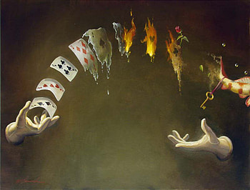 Elements of Life, games, magic, cards, abstract, life, 3d HD wallpaper
