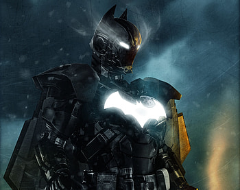 Iron Bat, comic, Bat, DC, iron HD wallpaper