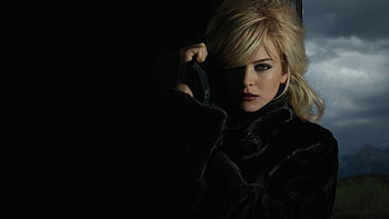 cold look, cold, sexy, blond, look HD wallpaper