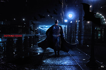 Batman Walking On Gotham Streets , batman, superheroes, artist, artwork, digital-art, deviantart HD wallpaper