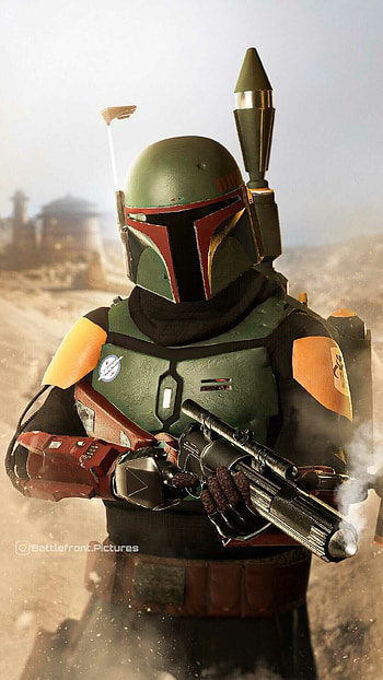 The Book of Boba Fett TV Show, Boba Fett , Iconic character, Star Wars universe HD phone wallpaper