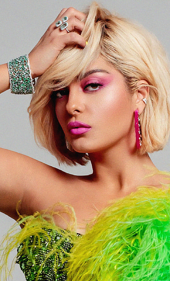 Bebe Rexha, Makeup beautiful , 2019 edition HD phone wallpaper