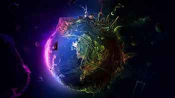 world, pink, mac, windows HD wallpaper