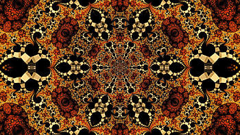 Abstract, Pattern, Shape, Shapes, Kaleidoscope HD wallpaper