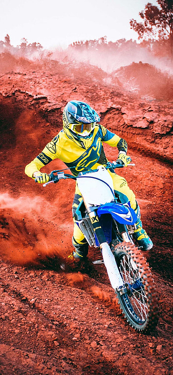 Yamaha YZ, Motocross HD phone wallpaper