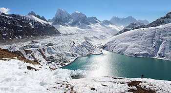 Gokyo Lake, Lake, Everest, Snow, Mountain HD wallpaper