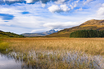 Nature, Water, Grass, Mountains, Relief, Slope HD wallpaper