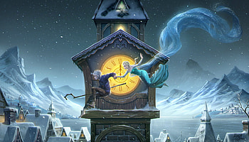 Jack Frost And Elsa, frozen, animated-movies, movies, jack-frost, elsa HD wallpaper