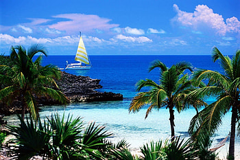 Caribbean Islands, Caribbean islands , Tropical paradise, Beach scenery HD wallpaper
