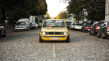 Volkswagen, Golf, Cars, Front View, Mk1 HD wallpaper
