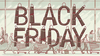 **Black Friday Shopping in Stunning Ultra **, black friday HD wallpaper