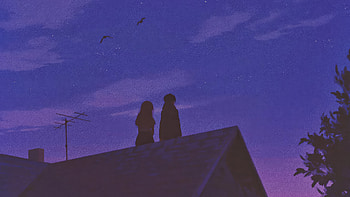 Night Talks, couple, love, synthwave, artist, artwork, digital-art HD wallpaper