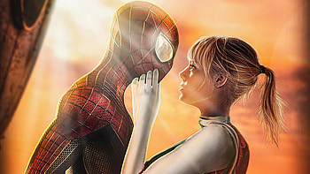 Gwenstacy And Spiderman , gwen-stacy, spiderman, superheroes, artist, artwork, digital-art HD wallpaper