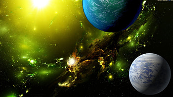 Exoplanets, Sci Fi, Space, Planets, Moon HD wallpaper