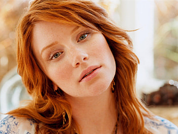 Bryce Dallas Howard, dallas, close-up, redhead, howard, bryce HD wallpaper
