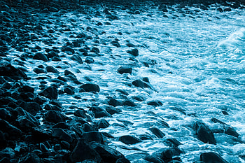 Nature, Stones, Coast, Foam, Surf HD wallpaper