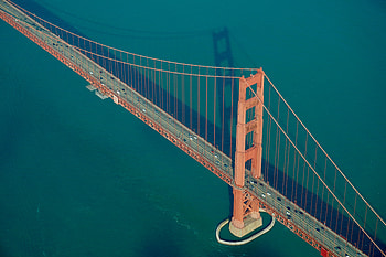 Bridges, , Golden Gate, Aerial, Bridge, San Francisco HD wallpaper