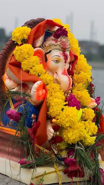 Ganpati , Ganesh Visarjan HD phone wallpaper