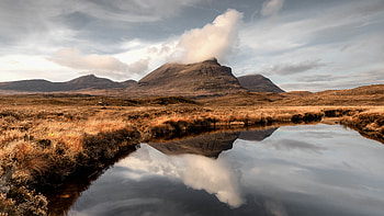 Reflections At Quinag Mountains , mountains, nature, reflection HD wallpaper