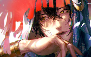 Malleus Draconia, , portrait, Twisted Wonderland, manga, artwork, Mareusu Dorakonia, Malleus Draconia Twisted Wonderland HD wallpaper